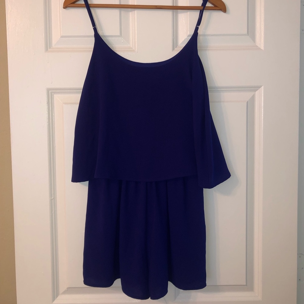 Navy romper